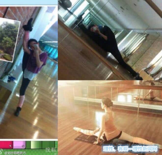 刘亦菲真是厉害 穿着高跟鞋都还能站着跨一字马!